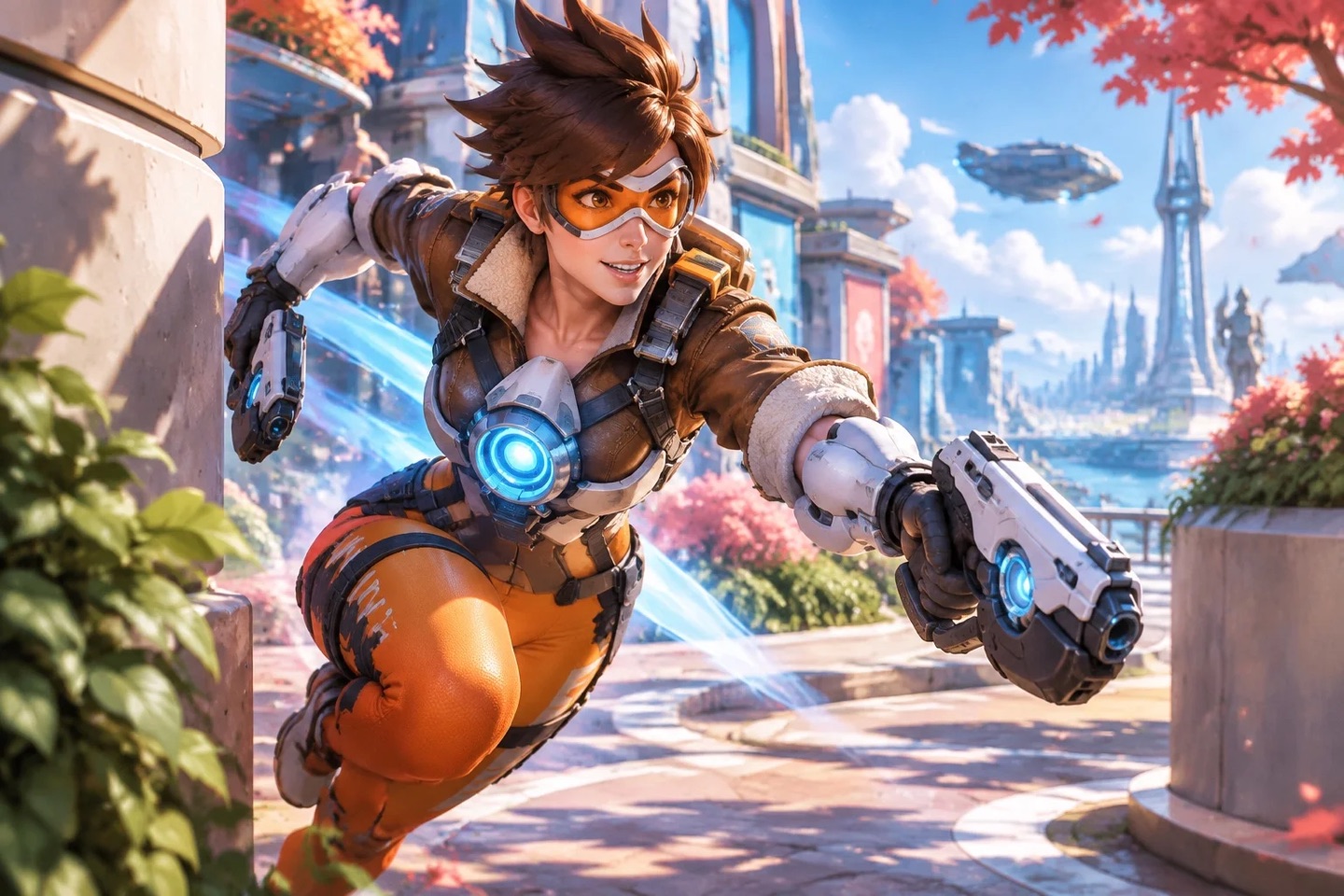 Original fan illustration introducing the damage role